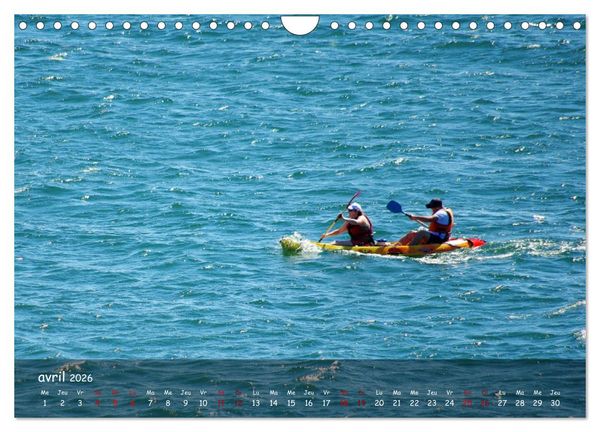 Produktbild: Plaisirs nautiques (Calendrier mural 2026 DIN A4 vertical), CALVENDO calendrier mensuel