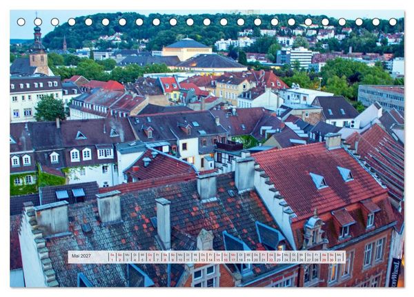 Produktbild: Saarland Impressionen & Ansichten (Tischkalender 2027 DIN A5 quer), CALVENDO Monatskalender