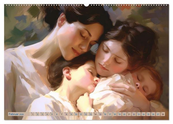Produktbild: Zeichen der Liebe Impressionistische Bilder (Wandkalender 2026 DIN A2 quer), CALVENDO Monatskalender