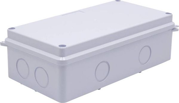 TRU COMPONENTS TC-RB 200x100x70 TC-10239104 Installations-Gehäuse ABS Kunststoff Weiß 1St.