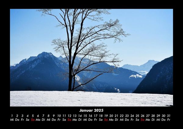 Produktbild: Bergige Welten 2025 Fotokalender DIN A3