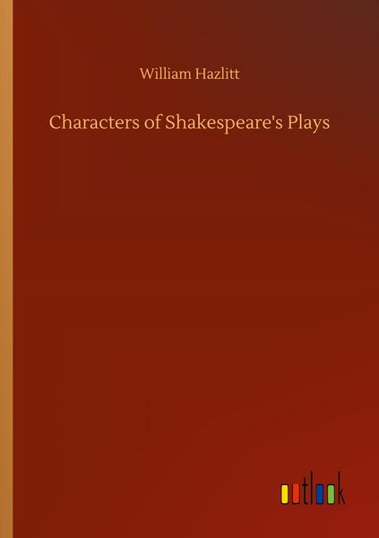 Produktbild: Characters of Shakespeare's Plays