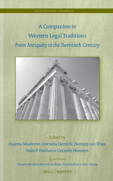 Produktbild: A Companion to Western Legal Traditions