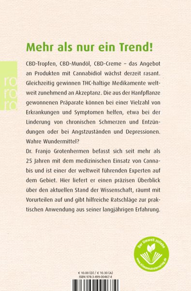 Produktbild: Die Heilkraft von CBD und Cannabis