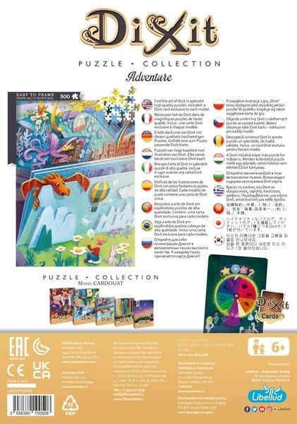 Produktbild: Dixit Puzzle-Collection Adventure. 500 Teile