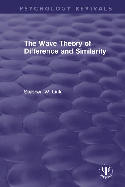 Produktbild: The Wave Theory of Difference and Similarity