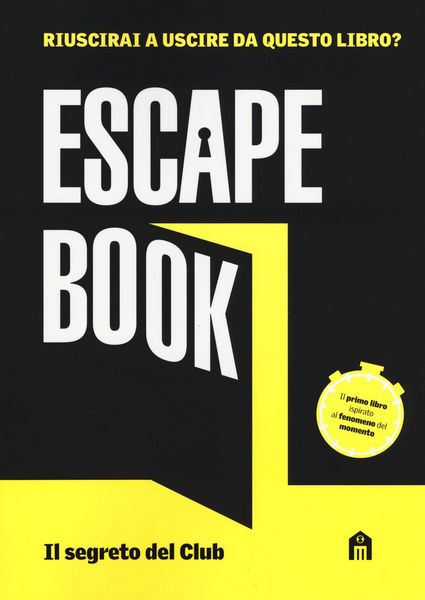 Produktbild: Il segreto del club. Escape book