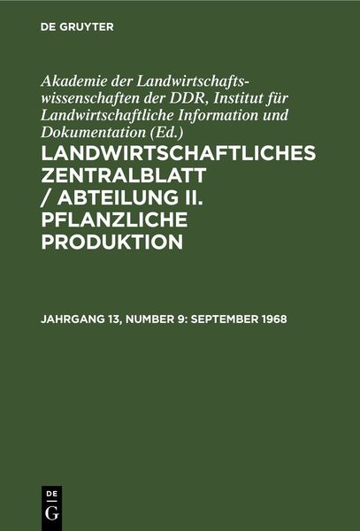 Produktbild: September 1968