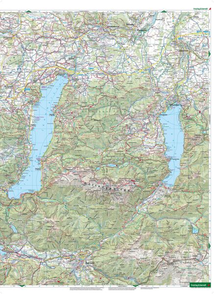 Produktbild: freytag & berndt Wanderkarte WK 0282 Salzkammergut, Attersee - Traunsee - Mondsee - Wolfgangsee 1:50.000
