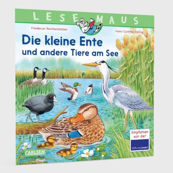 Produktbild: LESEMAUS 177: Die kleine Ente und andere Tiere am See