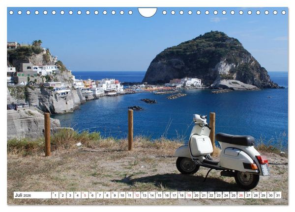 Produktbild: Ischia - Italiens Trauminsel (Wandkalender 2026 DIN A4 quer), CALVENDO Monatskalender
