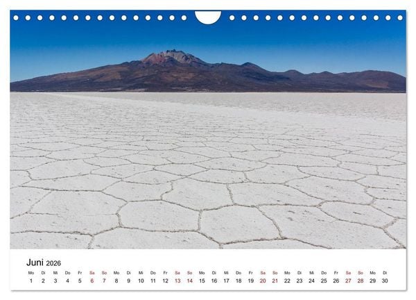 Produktbild: Bolivien - Einzigartige Landschaft (Wandkalender 2026 DIN A4 quer), CALVENDO Monatskalender
