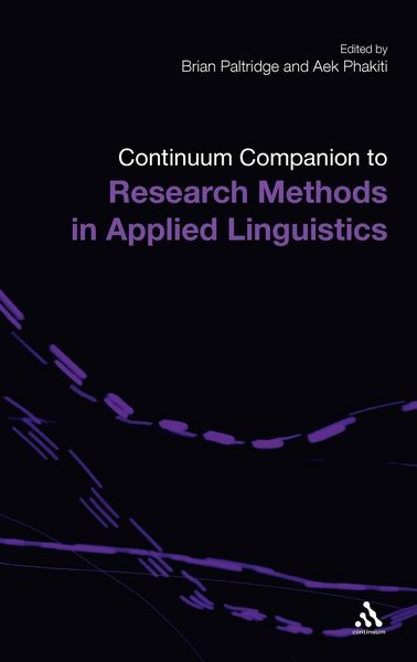 Produktbild: Continuum Companion to Research Methods in Applied Linguistics