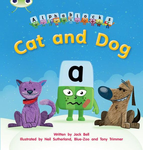 Produktbild: Bug Club Phonics - Phase 2 Unit 3: Alphablocks Cat and Dog