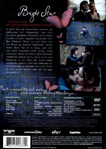 Produktbild: Bright Star - Die erste Liebe strahlt am hellsten