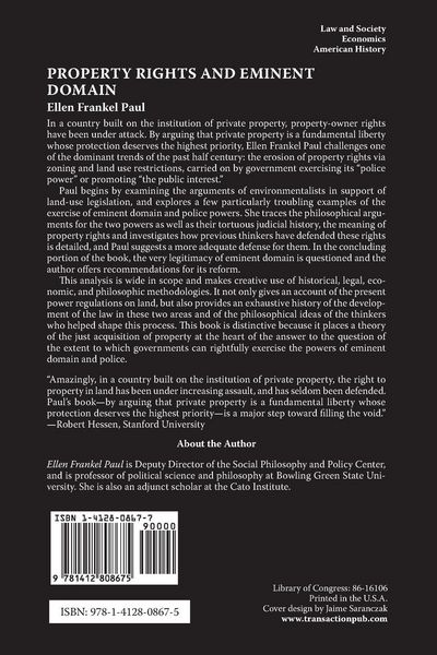 Produktbild: Property Rights and Eminent Domain