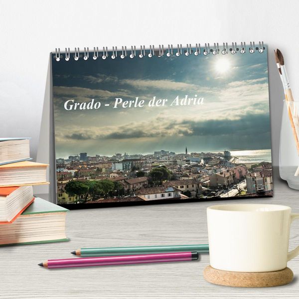 Produktbild: Grado - Perle der Adria (Tischkalender 2026 DIN A5 quer), CALVENDO Monatskalender