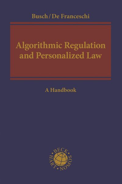 Produktbild: Algorithmic Regulation and Personalized Law