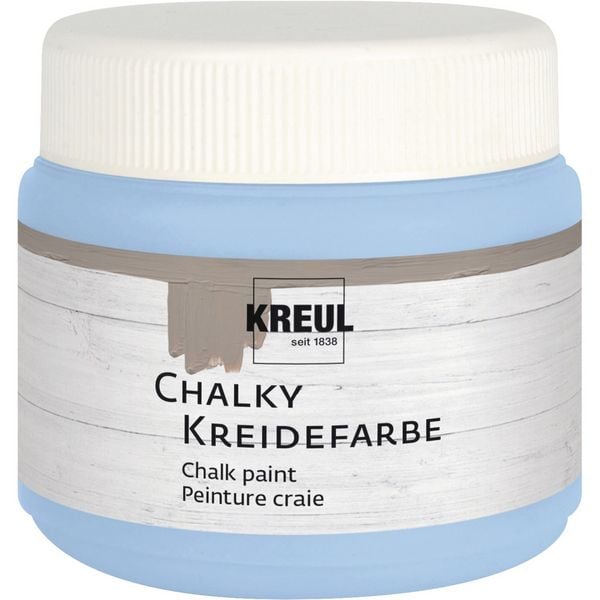 Produktbild: KREUL Chalky Kreidefarbe Vintage Blue 150ml