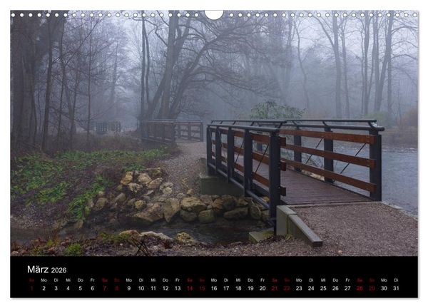 Produktbild: Die Amper - Ansichten eines bayerischen Flusses (Wandkalender 2026 DIN A3 quer), CALVENDO Monatskalender