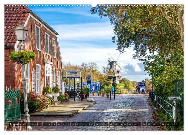 Produktbild: Malerisches Greetsiel (Wandkalender 2026 DIN A2 quer), CALVENDO Monatskalender