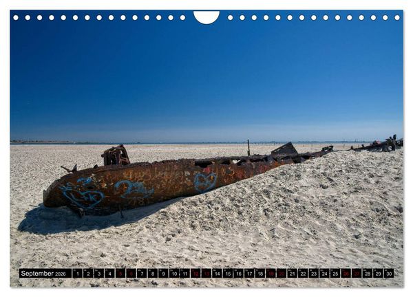 Produktbild: Norderney - von barfuss bis Cocktail (Wandkalender 2026 DIN A4 quer), CALVENDO Monatskalender