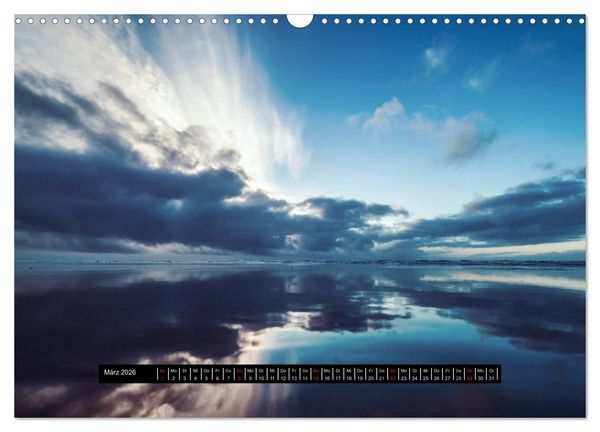 Produktbild: Abendlicht &uuml;ber der Nordsee (Wandkalender 2026 DIN A3 quer), CALVENDO Monatskalender