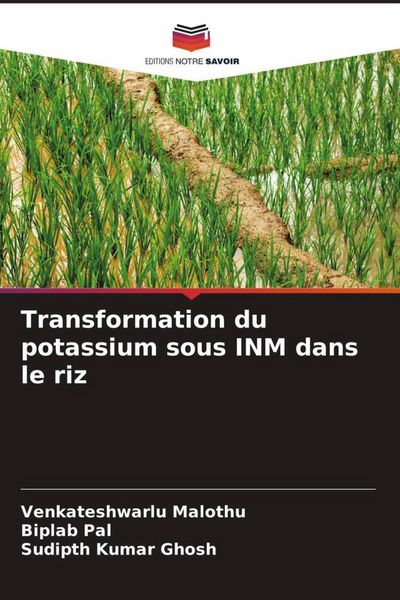 Produktbild: Transformation du potassium sous INM dans le riz