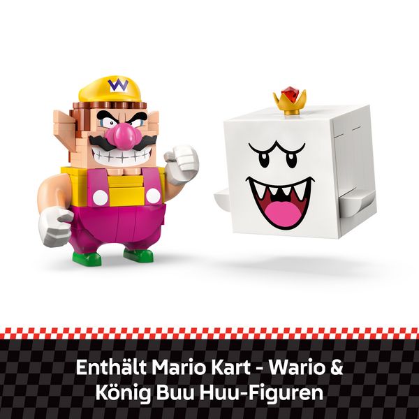 Produktbild: LEGO Super Mario 72038 Mario Kart - Wario & K&ouml;nig Buu Huu, Figuren