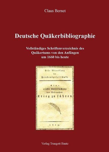 Produktbild: Deutsche Qu&auml;kerbibliographie