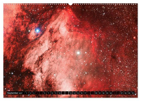 Produktbild: Galaktische Nebel (hochwertiger Premium Wandkalender 2027 DIN A2 quer), Kunstdruck in Hochglanz