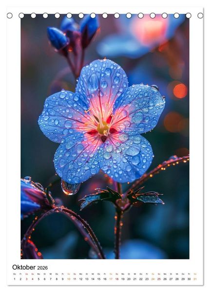 Produktbild: Bl&uuml;ten traumhaft (Tischkalender 2026 DIN A5 hoch), CALVENDO Monatskalender