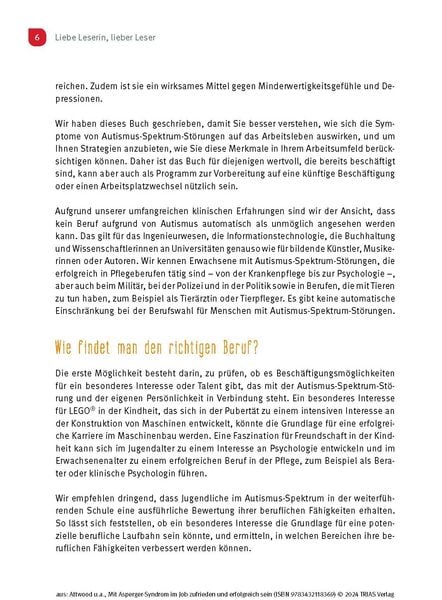 Produktbild: Mit Asperger-Syndrom im Job zufrieden und erfolgreich sein