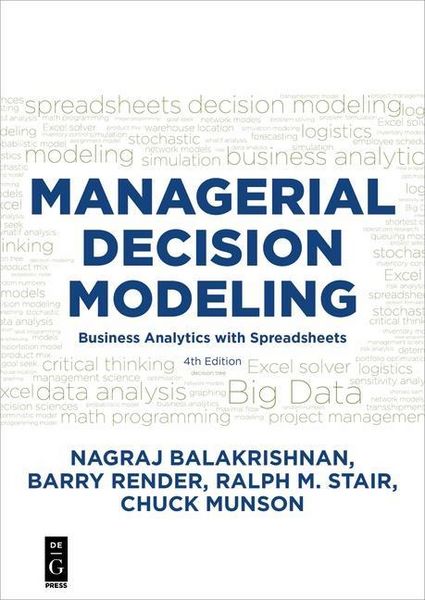 Produktbild: Managerial Decision Modeling