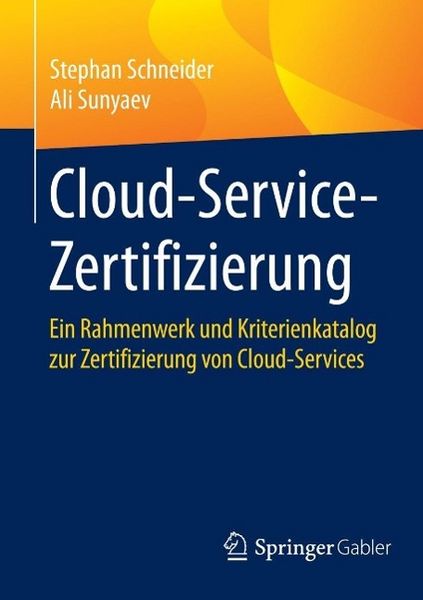 Produktbild: Cloud-Service-Zertifizierung