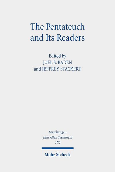 Produktbild: The Pentateuch and Its Readers