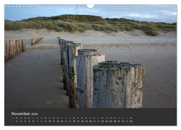 Produktbild: Traumhaftes Zeeland 2026 (Wandkalender 2026 DIN A3 quer), CALVENDO Monatskalender