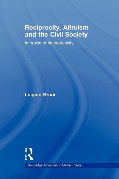 Produktbild: Reciprocity, Altruism and the Civil Society