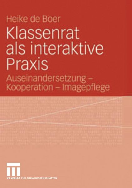 Produktbild: Klassenrat als interaktive Praxis