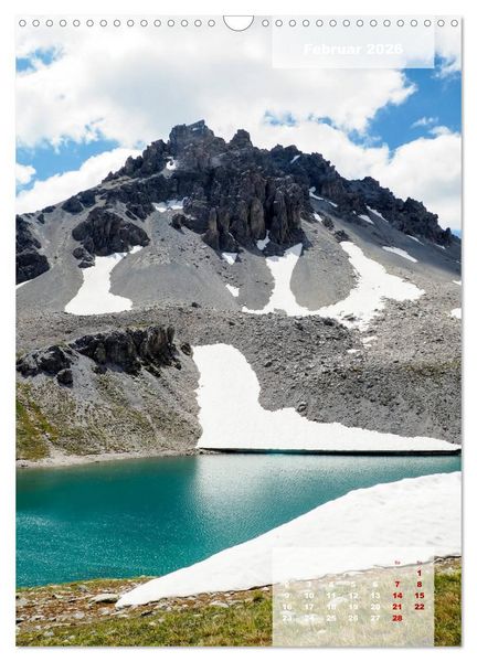 Produktbild: Die Traumhaften Seen der Alpen (Wandkalender 2026 DIN A3 hoch), CALVENDO Monatskalender