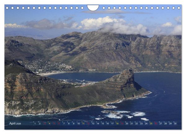 Produktbild: S&uuml;dafrika - K&uuml;stenflug von Kapstadt bis Dyker Island (Wandkalender 2026 DIN A4 quer), CALVENDO Monatskalender