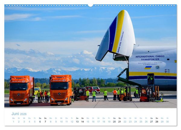 Produktbild: ANTONOV 124 (Wandkalender 2026 DIN A2 quer), CALVENDO Monatskalender
