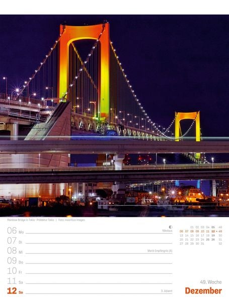 Produktbild: Japan Wochenplaner Kalender 2027 | Das Land der aufgehenden Sonne