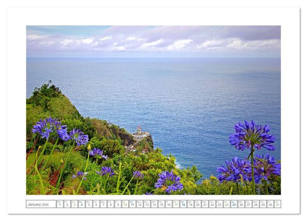Produktbild: Archipelago of the Azores in the North Atlantic Ocean (Wall Calendar 2026 DIN A4 landscape), CALVENDO 12 Month Wall Calendar