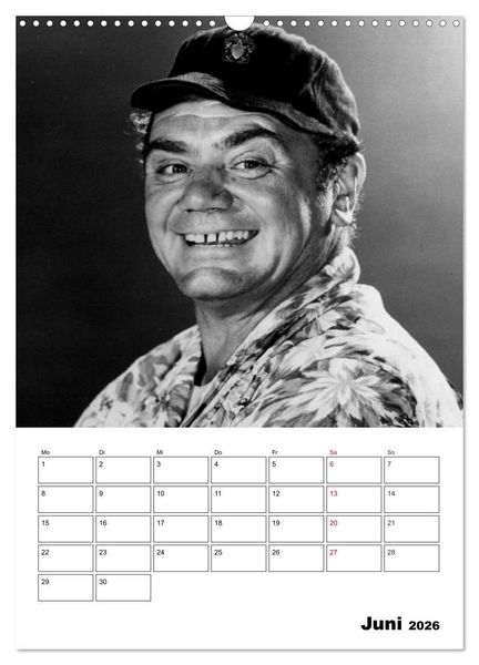 Produktbild: Leinwandhelden. Unvergessene Filmstars (Wandkalender 2026 DIN A3 hoch), CALVENDO Monatskalender