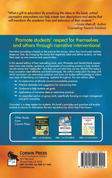Produktbild: Narrative Counseling in Schools
