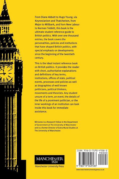 Produktbild: Dictionary of British Politics