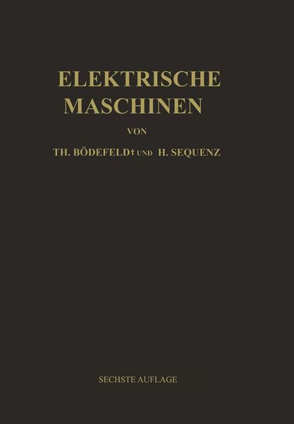 Produktbild: Elektrische Maschinen