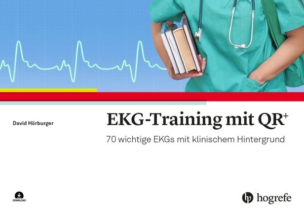 EKG-Training mit QR+, Taschenbuch von David Hörburger, Hogrefe AG, 9783456863030