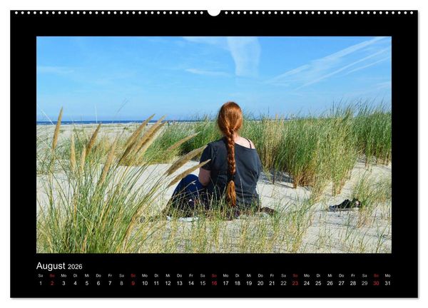 Produktbild: Juist &ndash; Insel im Wattenmeer (Wandkalender 2026 DIN A2 quer), CALVENDO Monatskalender